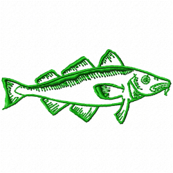 Fishes Embroidery Design 4 Fishes Embroidery Design 4